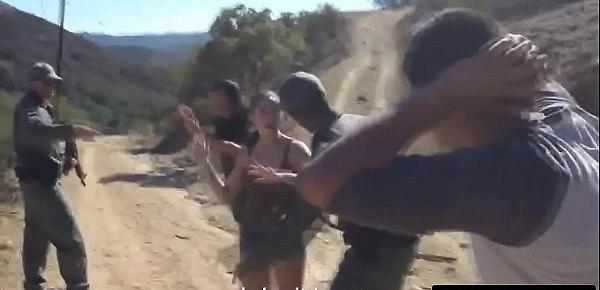  Busty Latina Banged By Black Border Stud Cock